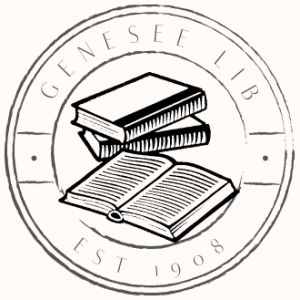 Genesee Library Logo Establish 1908