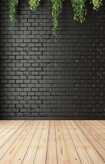 black brick background